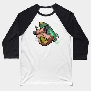 Korok Rocket Space Program Baseball T-Shirt